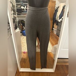 Pretty little thing high waist leggings in dark gray